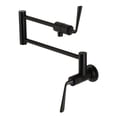 thumbnail image 4 of Kingston Brass Pot Filler Faucets With Polished Chrome Finish KS4101ZL, 4 of 5