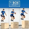 thumbnail image 3 of Synergee 3 in 1 Wood Plyometric Box for Jump Training and Conditioning 30/24/20, 3 of 7