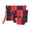 Tartan Red, variant on StylesILove Womens Stylish Assorted Size Makeup Clutch Pouch Cosmetic Bag Coin Purse Card Holder Multi-use Case 3 Pieces Set