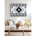 thumbnail image 4 of Brown Beige Boho Wall Art for Living Room,Canvas Picture Wall Decor for Bathroom Bedroom,Southwestern Ethnic Abstract Geometric Painting Artwork for Office Kitchen Hallway Dining Room Decor 16"x20", 4 of 8