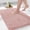 Light Pink, variant on TJOUL Bathroom Rugs Non Slip Washable - Ultra Soft Absorbent Chenille Bath Mat, Quick Dry Shaggy Floor Carpet for Tub Shower, Silver Home Decor Accessories, 24x17 Inch(Yellow)