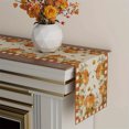 thumbnail image 5 of Thanksgiving Fall Table Runner, Pumpkin Maple Leaf Table Runners for Home Kitchen Dining Room Party Decoration, 13''x72'', 5 of 6