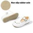 thumbnail image 5 of Bonario Toddler Little Girl Mary Jane Dress Shoes Ballet Flats Shoes Bowknot Princess Shoes, 5 of 6