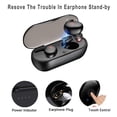 thumbnail image 5 of Bluetooth 5.0 True Wireless Earbuds - Deep Bass, IPX6 Waterproof, Ergonomic Design, Noise Reduction Microphone, for and More, 5 of 6