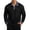 Black, variant on Mens Golf Long Sleeve Shirt Classic Button Basic Solid Color Designed Collared Golf Shirt Fashion Casual Shirts White,M