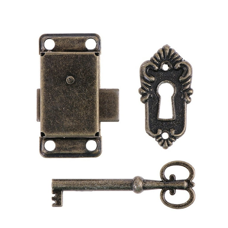 2Sets vintage drawer locks vintage wardrobe locks cabinet lock