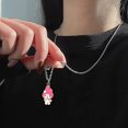 thumbnail image 5 of Bff Collar 2 Tipos Collar Lindo Collar Accesorios Colgante Estética Kawaii Amistad Bestie Mejor Amigo Regalos para Adolescentes, Acero de aleación, Piedra Dorada TUNC Sencillez, 5 of 5