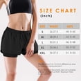 thumbnail image 6 of REDESS Shorts for Women Athletic Shorts with Liner for Gym Workout Running,Light Blue, 6 of 7