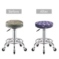 thumbnail image 3 of Uemuo Cute Pig Pattern Round Bar Stool Seat Covers Washable Stool Cushion Slipcover Elastic Bar Chair Covers-, 3 of 7