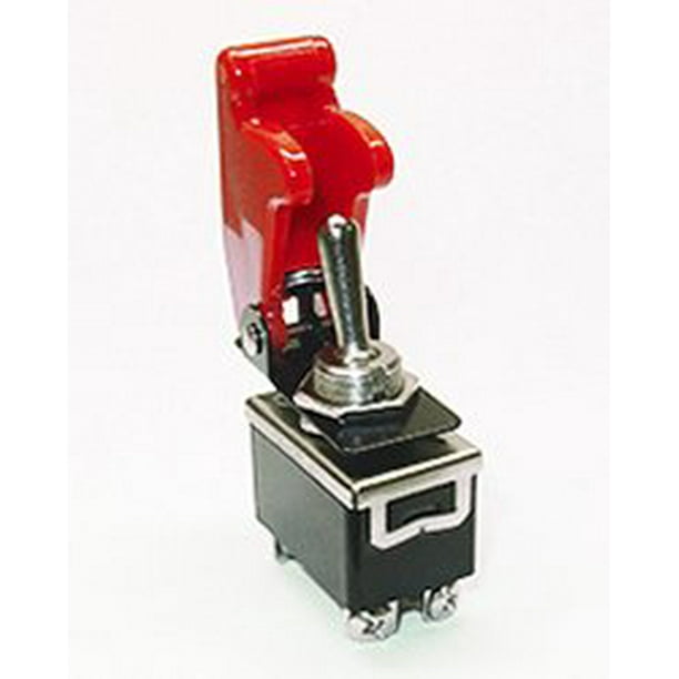 Safety Toggle Switch DPST 20 Amp "RED"
