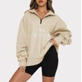 thumbnail image 1 of Tops Para Mujer Blusas de Manga Larga Moda Casual Impreso Cuello Vuelto Camiseta Suelta Otoño Jersey Odeerbi ODB185329, 1 of 6