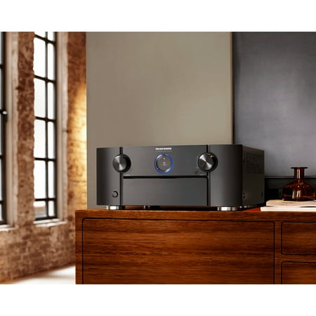 Marantz - SR7015 9.2 Channel AVR with 8K HDMI Upscaling, Auro 3D, IMAX Enhanced, Dolby Surround Sound - Black