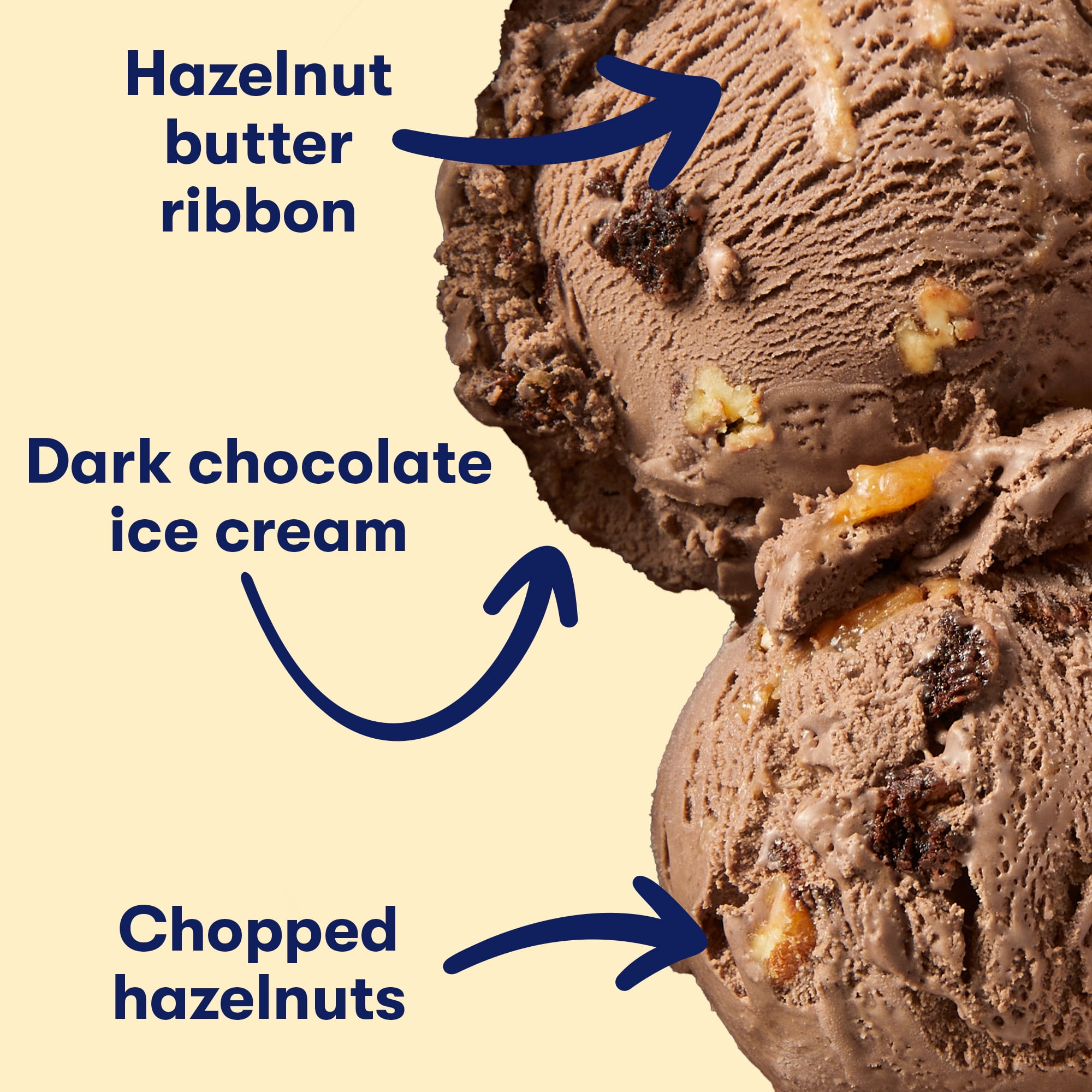 Tillamook Chocolate Hazelnut Ice Cream, 48 oz
