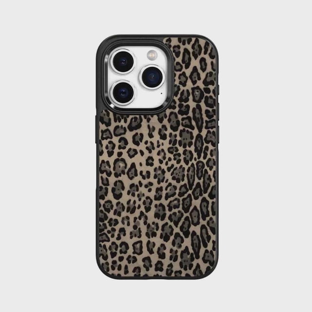Caseco Étui iPhone 15 Pro avec MagSafe - Léopard