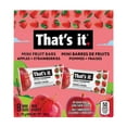 thumbnail image 1 of That's it. Mini Strawberry Fruit Bar 8 Bars 20g, 1 of 7