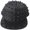 Black, variant on Studded Baseball Cap Flat Brim Spiky Punk Hat for Street Dance