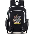 Roffatide Anime My Hero Academia Backpack Printed College School Bag