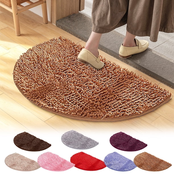 Alfombra de Baño Antideslizante, Suave y Absorbente, Fácil de Limpiar, Decoración Espectacular para El Hogar, Versátil para Decorar El Salón, 40 X 60 Cm, Fibra de Poliéster, Ideal para La Entrada Del