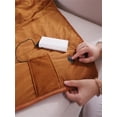 thumbnail image 3 of Heated Blanket Electric Throw Overheat Protection Fast Heating Blanket Small Heated Lap Blanket for Office and Couch Heating Blanket Soft Sherpa Flannel Throw Washable Electric Throw, 3 of 7