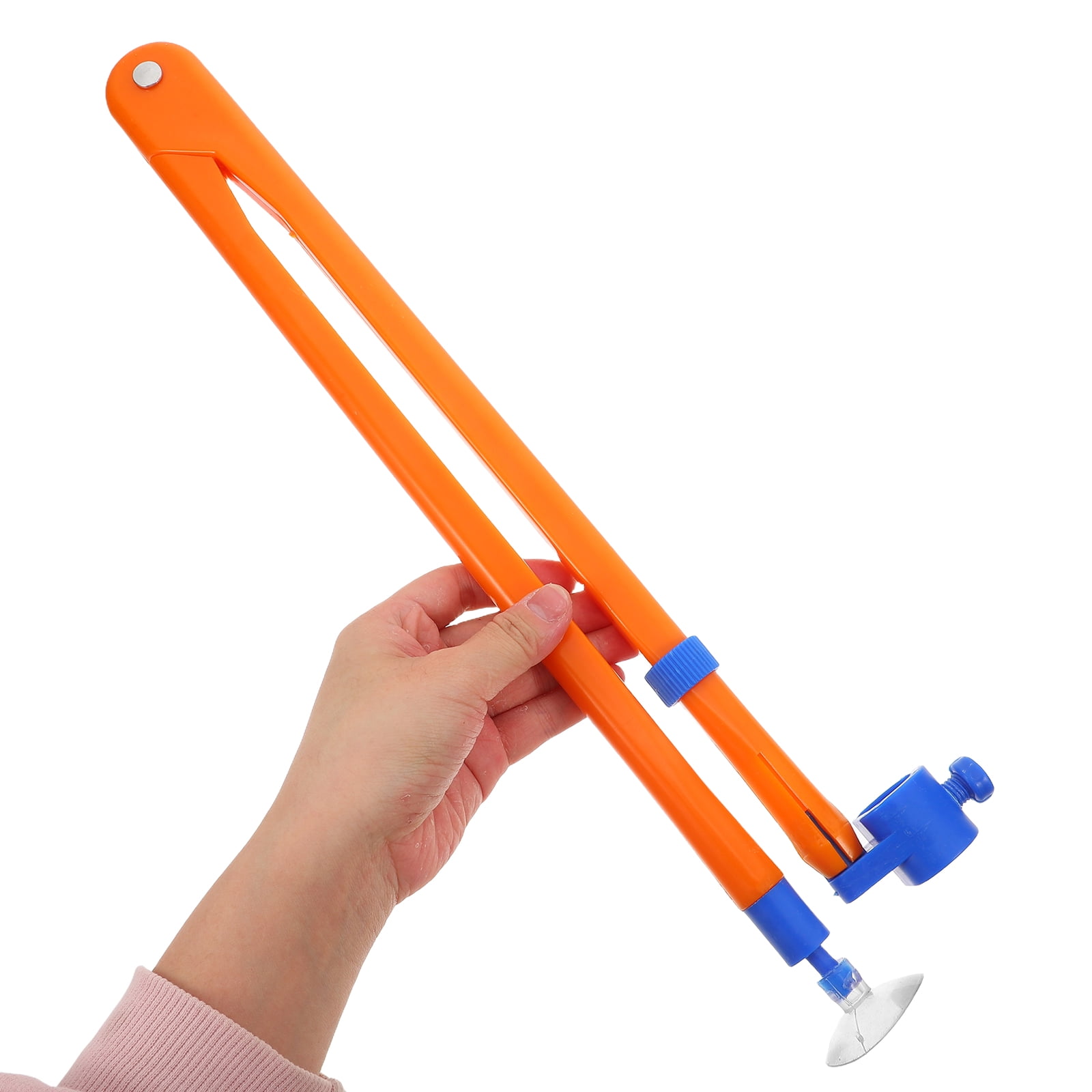 BEADCEST Versatile Orange Compasses for Drawing Circles and Math Teaching Use