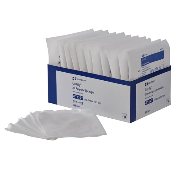 Curity 4-Ply Non-woven Gauze Sponge Sterile 4 x 4" 160 Pack(s), 5  per Pack