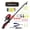 Red, variant on XYADX Kids Fishing Pole Set Portable Telescopic Kids Fishing Rod and Reel Combo Kit with Tackle Box for Beginners, Red