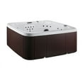 thumbnail image 3 of Lifesmart Coronado (LS600DX) Hot Tub - 7 Person, 65-Jet, 220v, Arctic White/ Espresso Brown, 3 of 7
