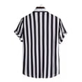 thumbnail image 3 of Camisa Casual Moda Hombre Rayas Estampada Manga Corta, 3 of 7