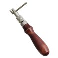 thumbnail image 4 of Juego de peletería DIY Kit de costura de cuero de metal Juego de herramientas de artesanía de cuero portátil 18 Piezas tholdsy HA003268-00B, 4 of 6