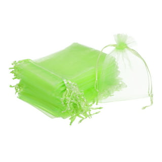 Olive Green Organza Drawstring Bags Candy Mesh Gift Bags - Temu