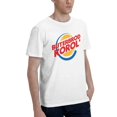 thumbnail image 2 of Burger King Logo Men'S Basic Short Sleeve T-Shirt Fashionable White Large, 2 of 8