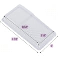 thumbnail image 3 of Bates- Paint Tray Liner, 4 Inch, 60 Pack, Clear, Plastic Disposable Paint Tray for Painting Walls, 3 of 8