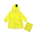 thumbnail image 1 of Baby Children‘s Raincoat Student Rain Cape Cartoon Dinosaur, 1 of 2