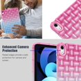 thumbnail image 7 of ELEHOLD Glitter Case for iPad 10th Generation (2022) Slim Thin Clear Full Body Protective Anti-Scratch Shockproof Gradient Glossy Back Case for iPad 10th Gen 10.9 inch - Red Blue, 7 of 7