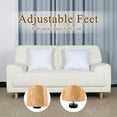 thumbnail image 6 of Unique Bargains Home office Table Desk Glide Leveling Foot M6x15mm Thread Black 8Pcs, 6 of 7