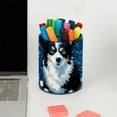 thumbnail image 5 of Cute Dog Pen Holder Stand Cup Pencil Holder Organizer Makeup Brush Holders for Home Office Desk, 5 of 6