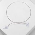 thumbnail image 3 of Visland Collier Rétro Ouvert pour Femmes avec Strass Incrustés de Zircon Cubique Forme de Fleur Faux Perles Collier à Ouverture Fine, 3 of 8