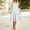 White, variant on Women's Fall Winter Solid Midi Dress Long Sleeve V Neck Flared A Line Swing Casual Dress with Pockets White