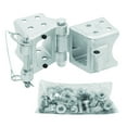 thumbnail image 1 of Fulton Kit de Charnière à Verrouillage Rabattable, Poutre de Remorque 3 x 4 Pouces, Finition Zinc, Supporte jusqu'à 7500 Livres, 1 of 4