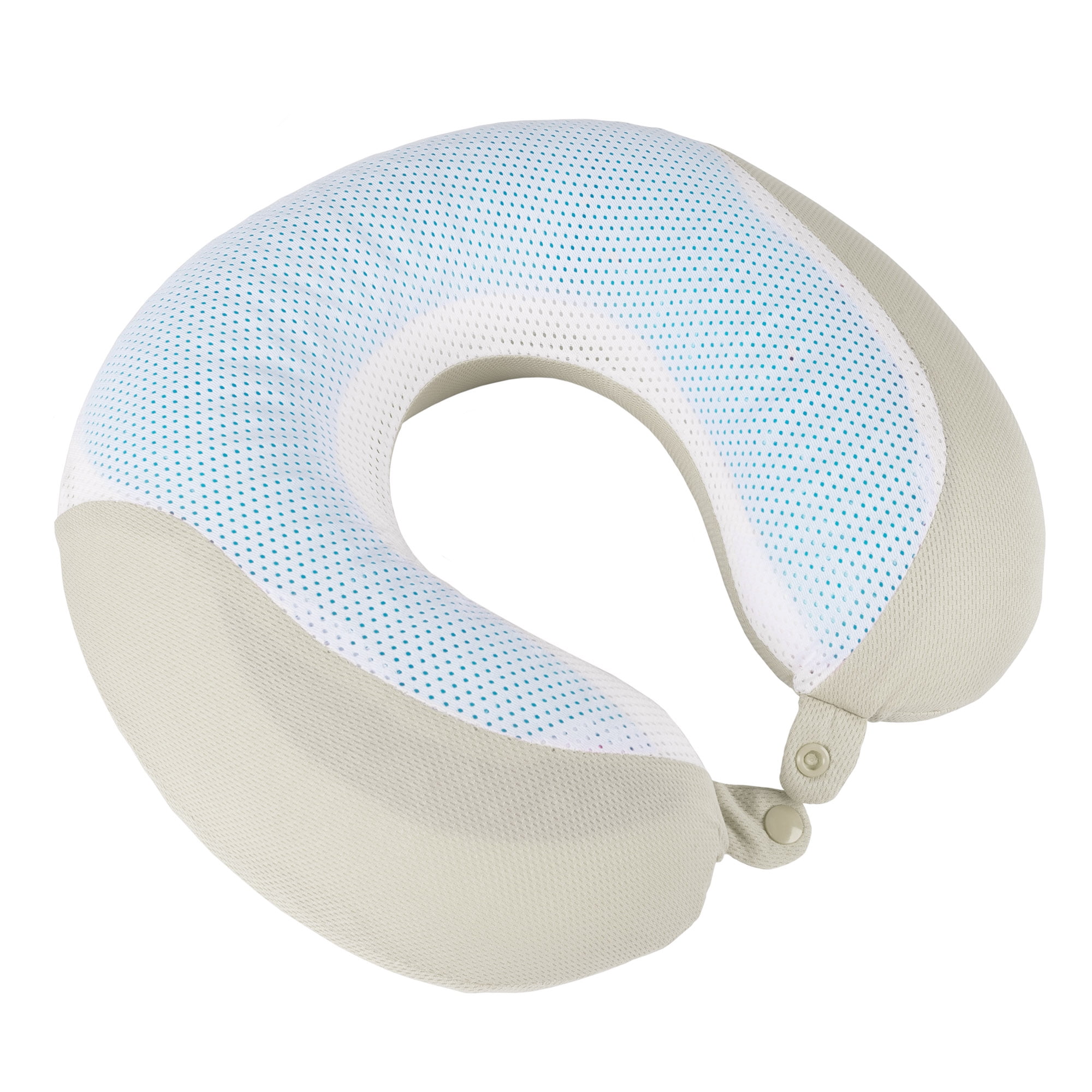 Memory Foam Travel Pillow- With Gel That Cools SH 