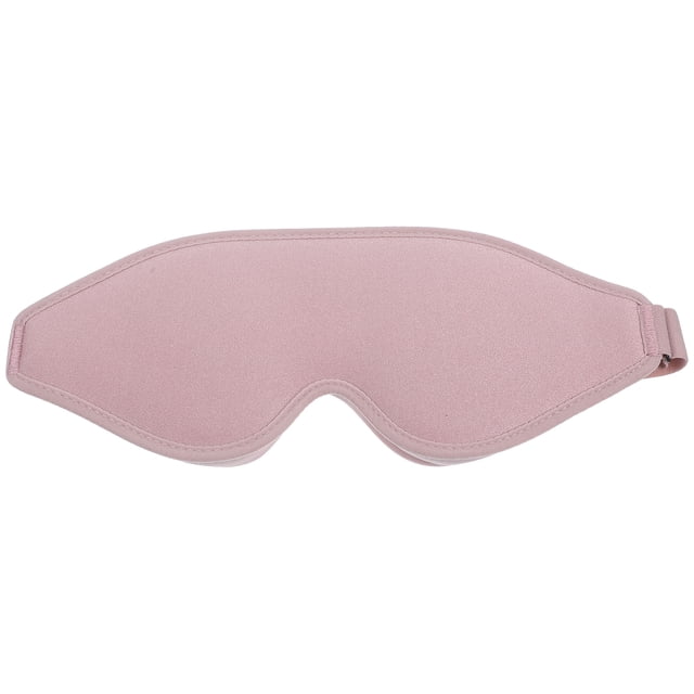 EeaseCA 1pc Plush Sleeping Blinder Adjustable Elastic Portable Blindfold Shading Eye Patch (Pink)