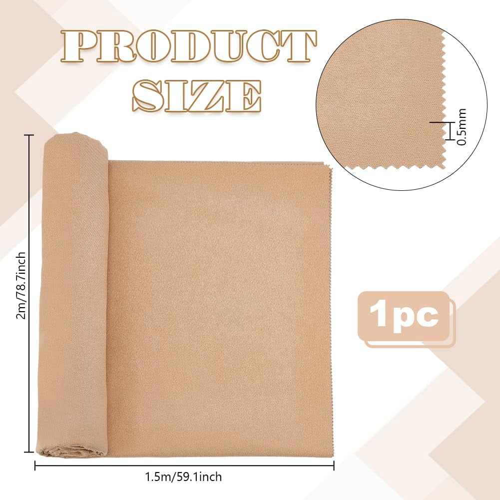 1pc Customed Suede Fabric Silver Polishing Cloth Jewelry Cleaning Cloth Peru 200x150x0.05cm