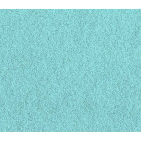 Acrylic Felt Fabric AQUA / 72" Wide/Sold by The Yard