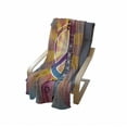 thumbnail image 4 of Retro Soft Flannel Fleece Throw Blanket, Colorful Guitar and Peace and Dove Dedicated to the Woodstock Tribute, Cozy Plush for Indoor and Outdoor Use, 50" x 70", Multicolor, by Ambesonne, 4 of 6