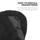thumbnail image 5 of Funda de asiento de coche de 4 piezas Cubierta de asiento de automóvil universal Espesar Protector de asiento de coche resistente al desgaste Estera Accesorio interior del coche (Negro), 5 of 6