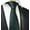 Emerald Green, variant on Grey Classic Paisley Men's Ties