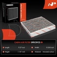 thumbnail image 2 of A-Premium 2-PC Cabin Air Filter with Activated Carbon Compatible with Toyota C-HR CHR 2018 2019 2020 2021 2022 L4 2.0L, 2 of 5