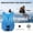 Blue, variant on Neoprene Adult Life Jacket Adjustable Buoyancy Vest with Double Buckle for Fishing Surfing Kayaking (S Black)