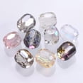 thumbnail image 3 of U8MO 10pcs Shiny Colorful 8mm 10mm Round Cylinder Faceted Crystal Glass Loose Beads-Spring Green-10mm, 3 of 6