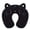 Black Cat, variant on Travel Pillow for Kids Toddlers-Soft Neck Head Chin Support Pillow,Cute Animal,Comfortable in Any Sitting Position for Airplane,Car,Train,Machine Washable,Children Gift[frog]
